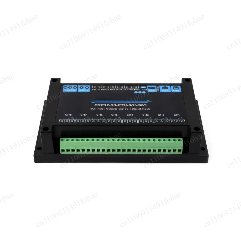 8 Channel Industrial WiFi Relay Module ESP32-S3 Isolated RS485 Dual Core Processor IoT Control Board