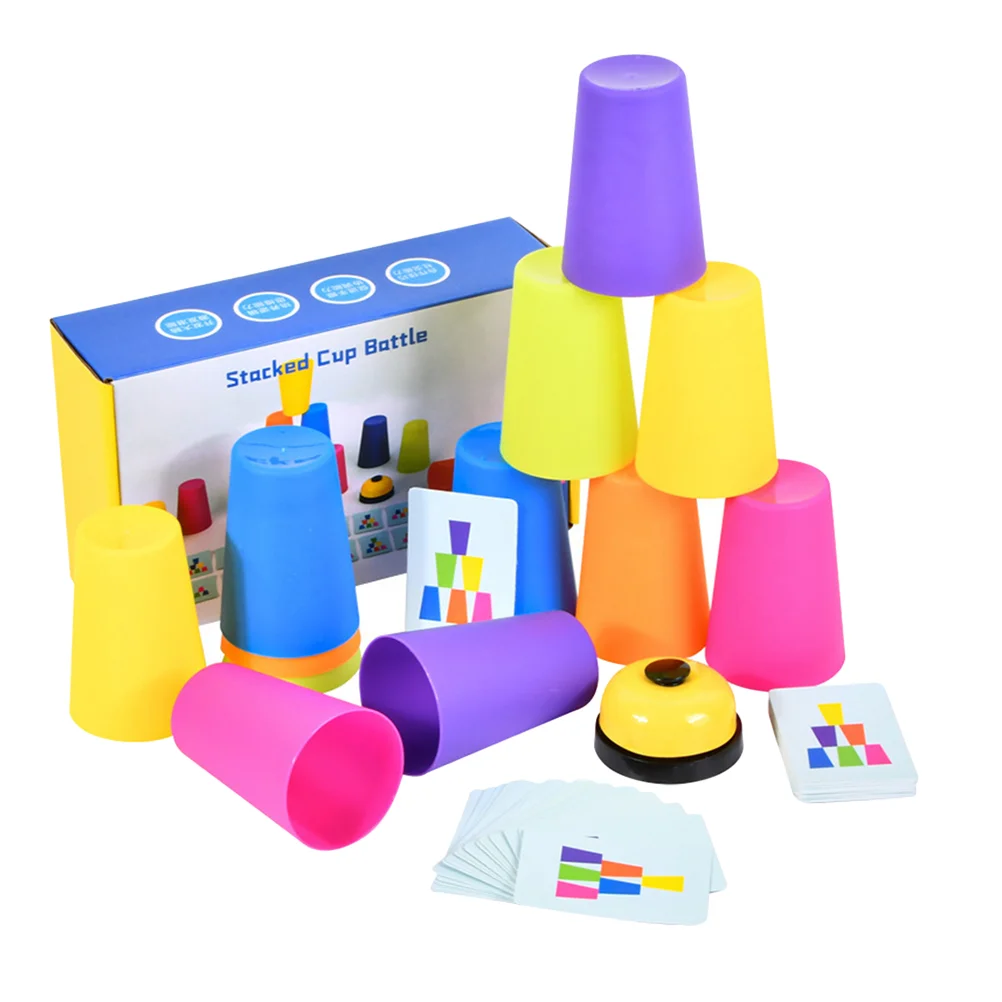 Toddler Toys Battle Cup Game Educational Stacking Plaything for Kids Cups Preschool