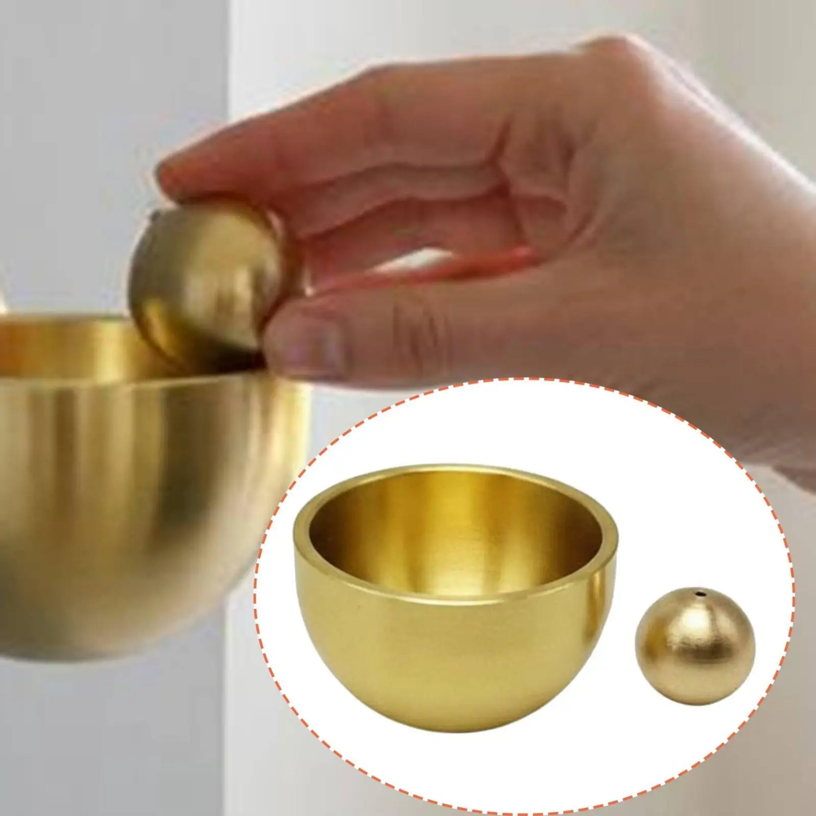 Japanese Design Door Chime Minimalist Design Brass Bell Pleasant Sound Wind Chime for Shop Owners, DIY Enthusiasts, Entryway