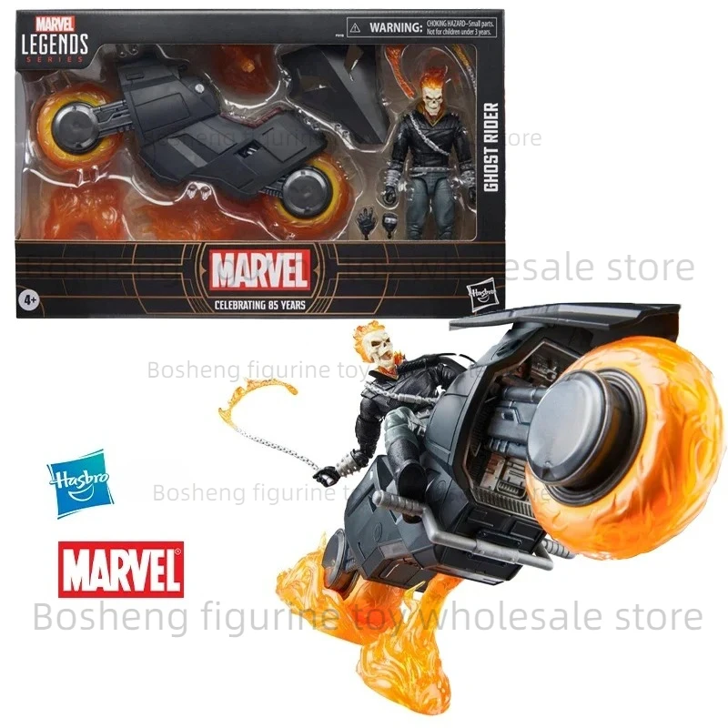 Hasbro Marvel Legends Series Ghost Rider (Danny Ketch) 6-in Action Figure Boy Birthday Gift Original Collectible Model view 2