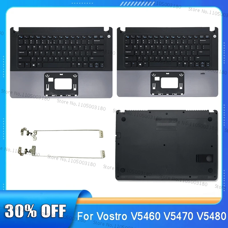 Для ноутбука Vostro V5460 V5470 V5480 5439 P41G задняя крышка ЖК-дисплея/передняя рамка/подставка для рук/нижний корпус/замена петель Для ноутбука Vostro V5460 V5470 V5480 5439 P41G задняя крышка ЖК-дисплея/передняя рамка/подставка для рук/нижний корпус/замена петель