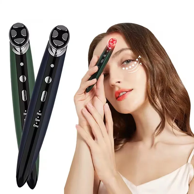 Portable Massage Pen Multi functional Eye Device Anti-Wrinkle Lift Tightening Vibration Eye Beauty Microcurrent Skin Care