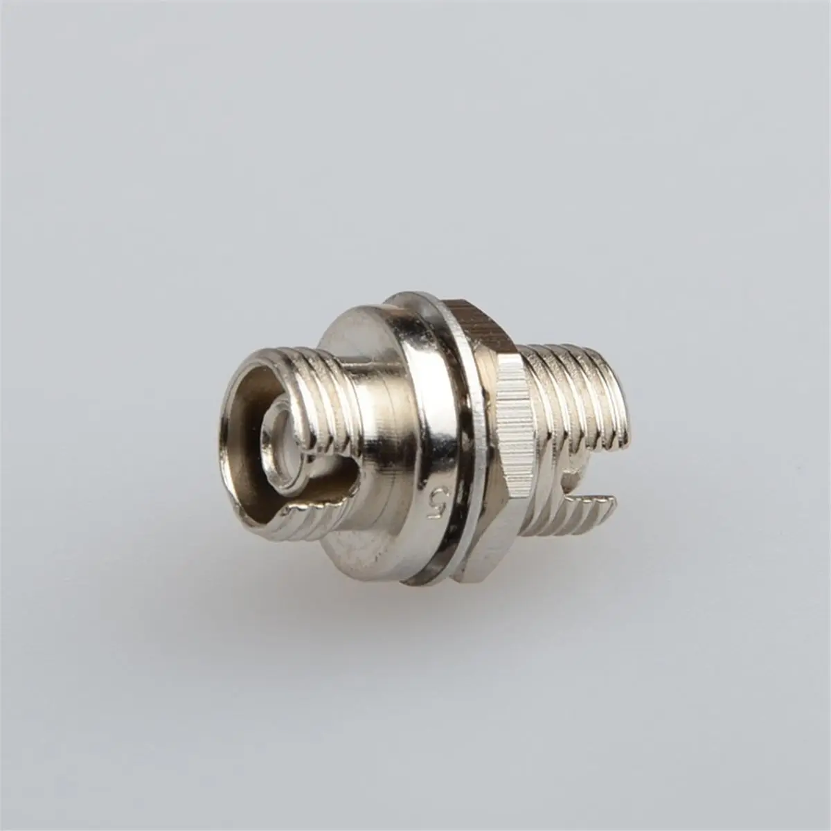 100Pcs FC for UPC Round Fiber Optic Adapter, FTTH, FC Simplex Fiber Flange, Small D