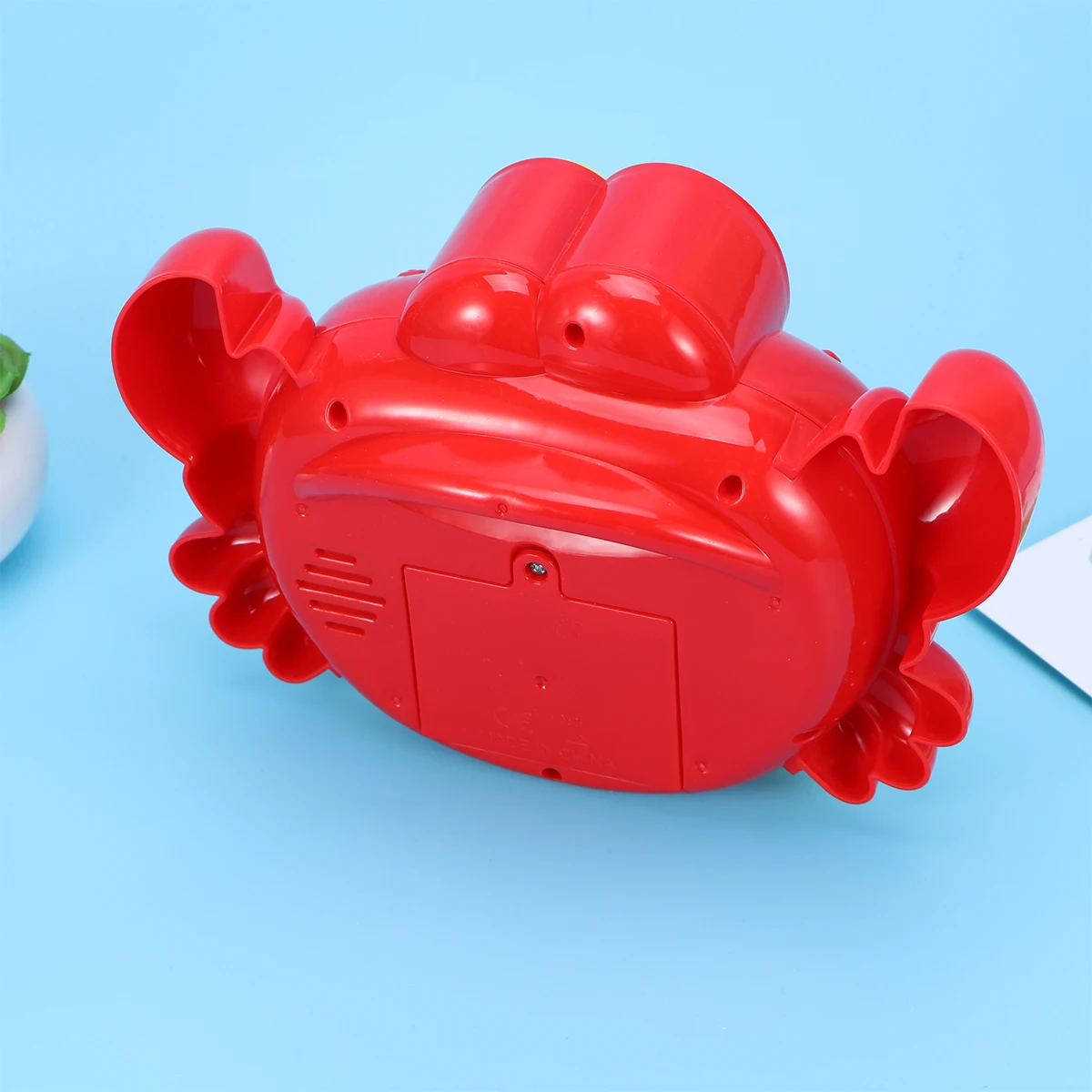 

Crab Shape Automatic Bubble Machine Bubble Blower Maker with 1 Bottle Bubble Water Party Summer Outdoor Toy without