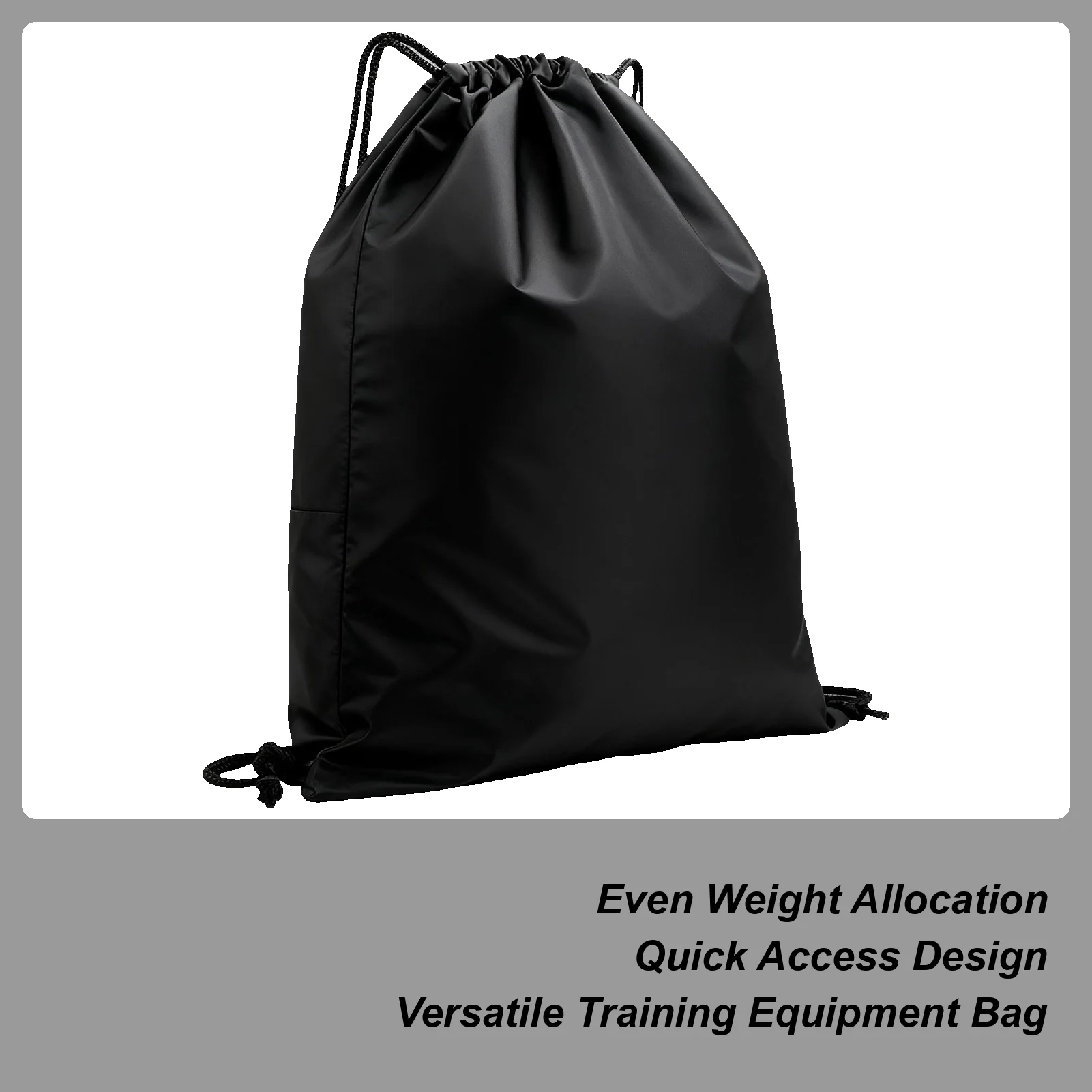 

Waterproof Drawstring Bag Lightweight Multifunctional Backpack for Sports, Gym, Beach, Travel, School & Outdoor Activities