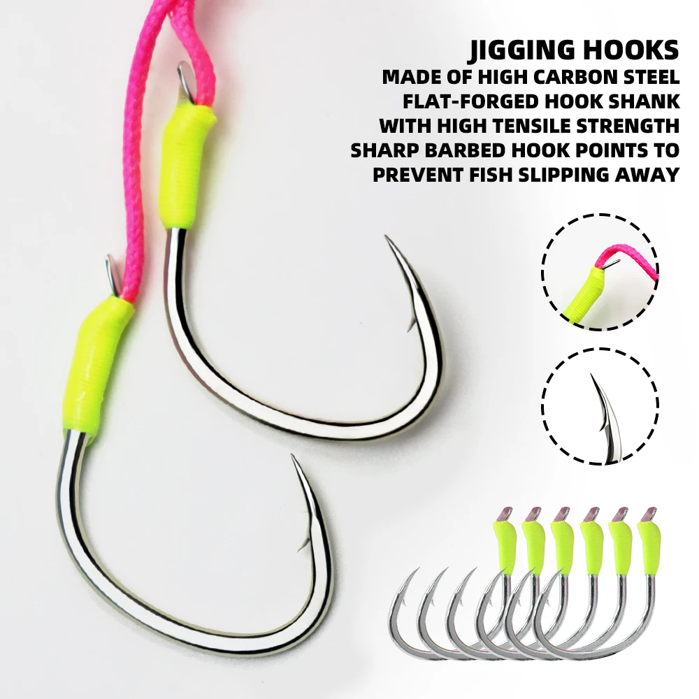 ZYZHE 1 Stück Hybrid-Jig für Meeresangeln 100/150/200G JIG mit Weichem Oktopus-Köder Salzwasser-Bootsangelköder Ideal für Tiefseeangeln – Detail 4