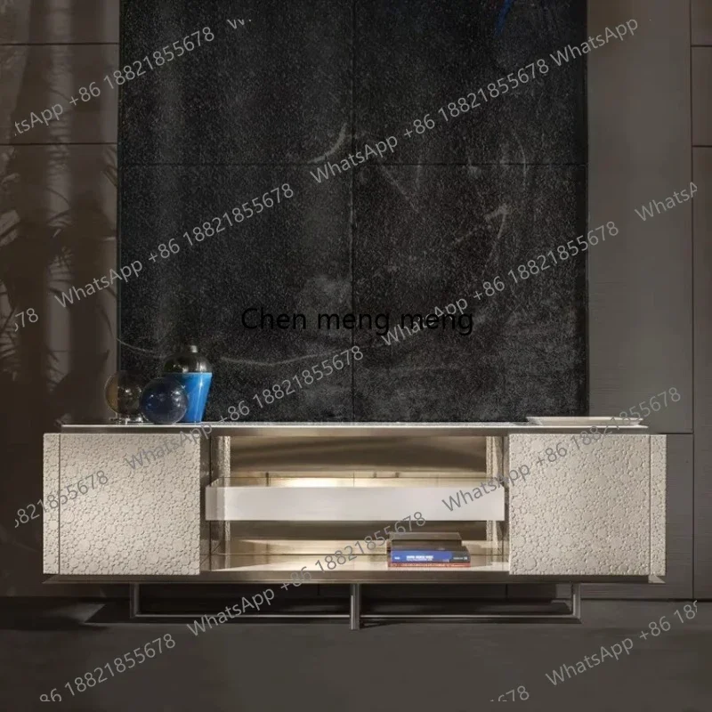 

E136Modern Italian minimalist sideboard modern, household furniture locker, small apartment