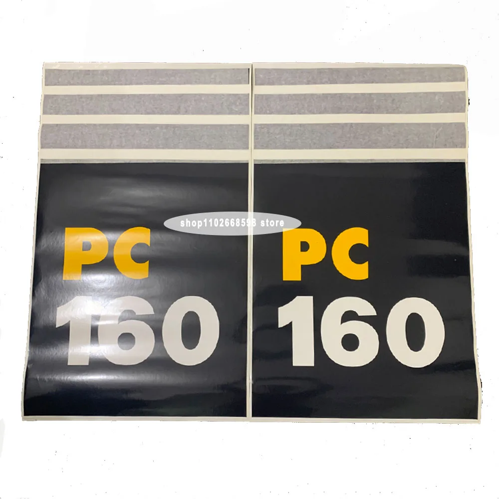 

Excavator Parts Custom Stickers For Komatsu Stickers PC130-7 PC160-7 PC200-7 PC240-7 PC270-7 PC360-7