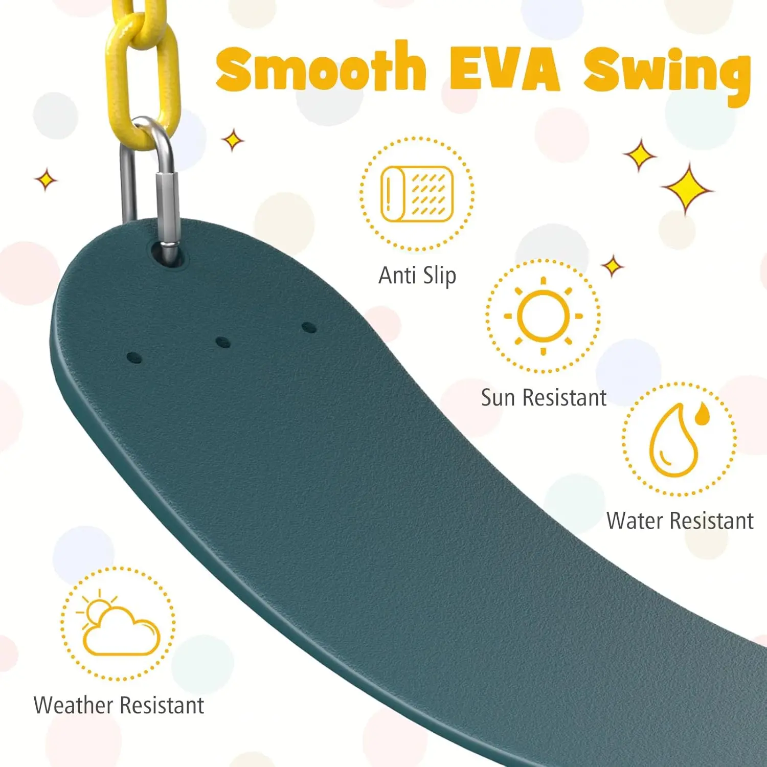 قبة التسلق مع أرجوحة، ألعاب تسلق قرد لصالة الألعاب الرياضية للأطفال بطول 10 أقدام للأماكن الخارجية، تحمل ما يصل إلى 800 رطل، قبة هندسية داخلية