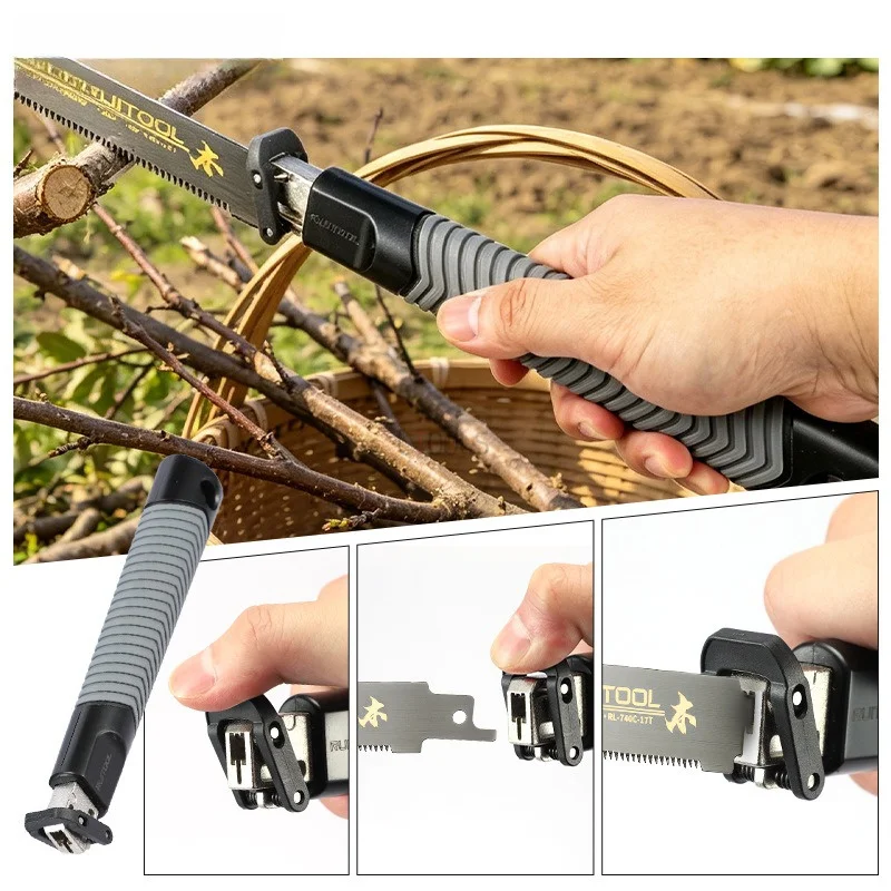 Universal Reciprocating Saw Handle Quick Blade Change Anti-slip Extended Portable Replacement Saw Grip for Household Use Tool
