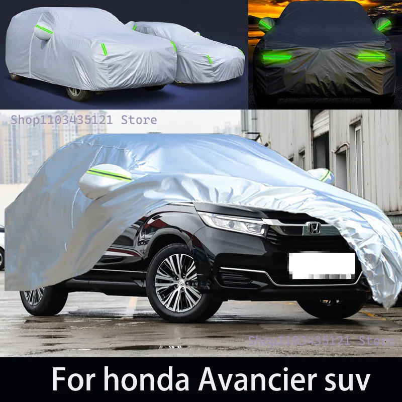 

For honda Avancier suv Outdoor Protection Full Car Covers Snow Cover Sunshade Waterproof Dustproof Exterior Car accessories