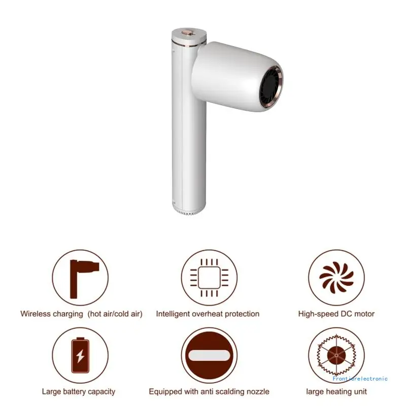 Rechargeable 23400mah Blow Dryer for Kids Pet Art Painting Home Outdoor Camping DropShipping