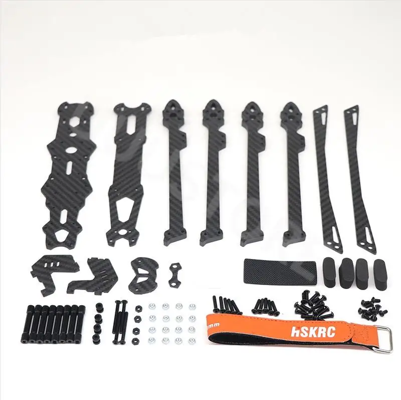 

MARK4 V2 8-дюймовая рама из углеродного волокна 3K 367 мм 9 дюймов 387 мм 10 дюймов 427 мм WheelBase RC FPV Комплект рамы для гоночного дрона для фристайла