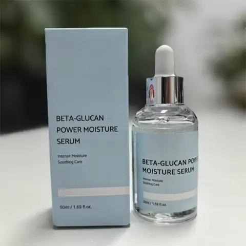 IUNIK Beta-Glucan Power Moisture Serum Głęboko Nawilżające Serum dla Suchej i Wrażliwej Skóry Koreańska Wegańska Esencja Wygładzająca Redukująca Zmarszczki