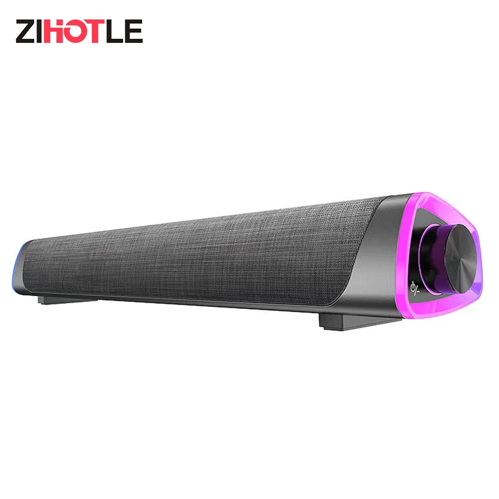 

ZIHOTLE Computer Speaker 4D Stereo Subwoofer Sound Box Suitable for Macbook Laptop Music Player Wired Bluetooth Loudspeaker