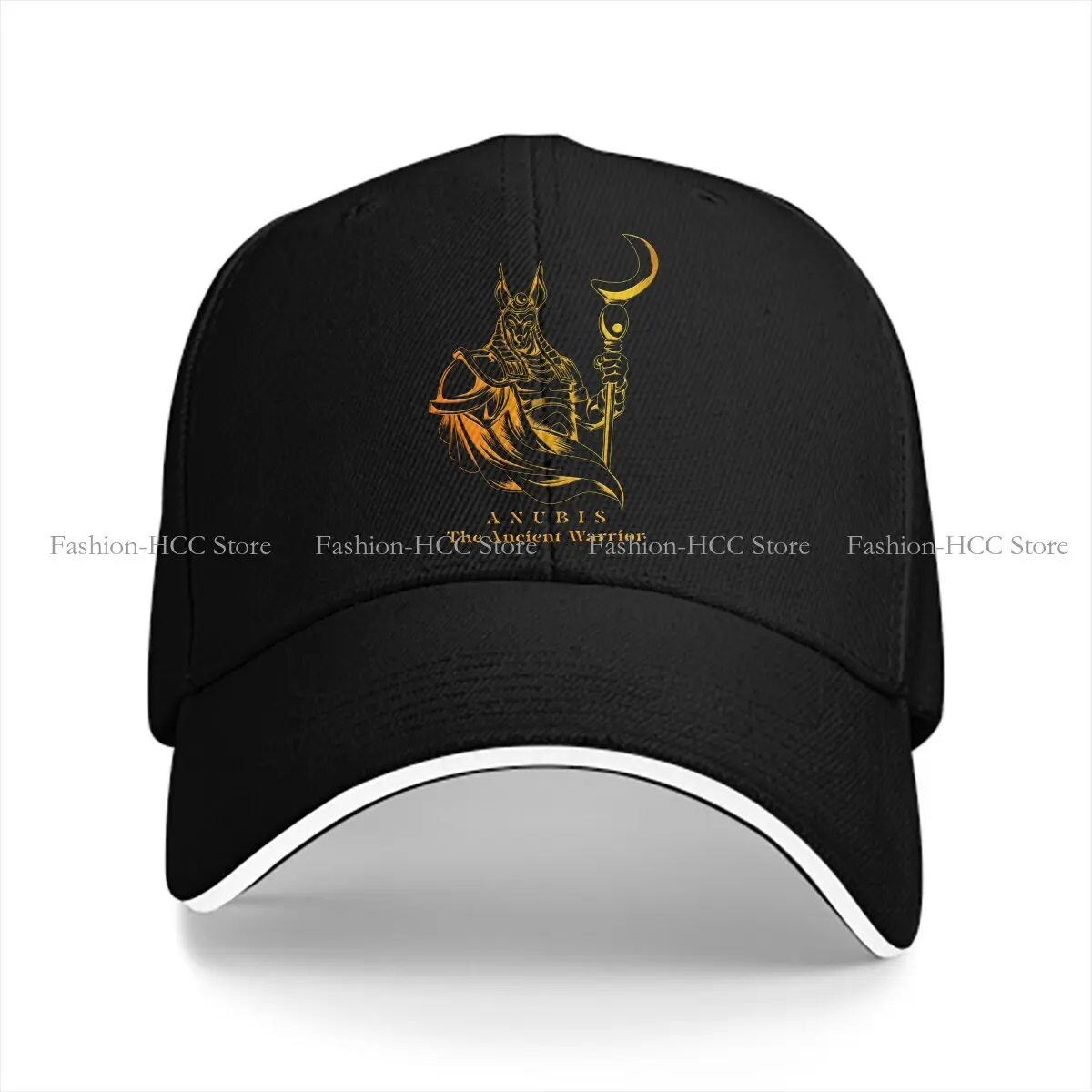 Pure Color Dad Hats Anubis The Warrior  Pharaohs Hat Sun Visor Baseball Caps Ancient Egypt Egyptian Peaked Cap