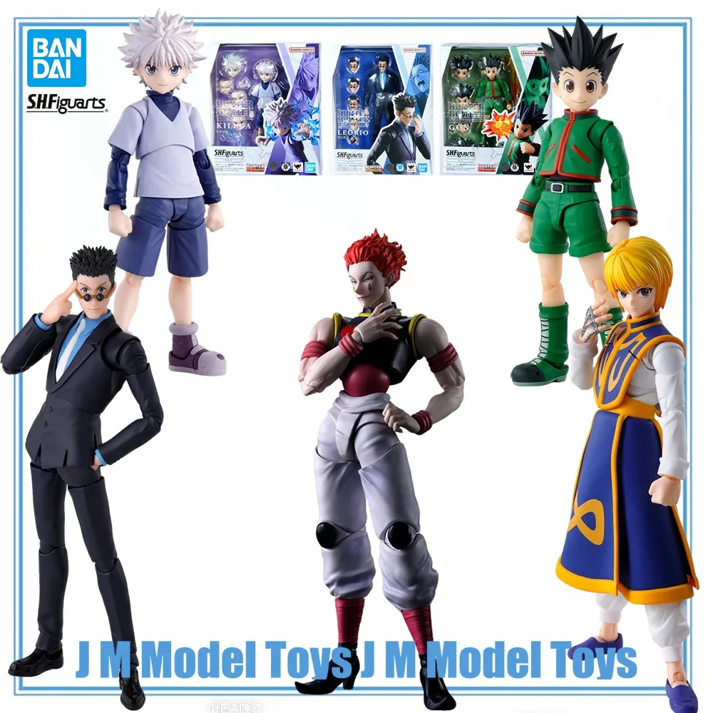 

【JM】100% Оригинальные фигурки Bandai Spirits S.H.Figuarts Hunter x Hunter: Курапика, Хисока Моров, Килуа Золдик, Гон Фрикс, Леорио (в наличии)