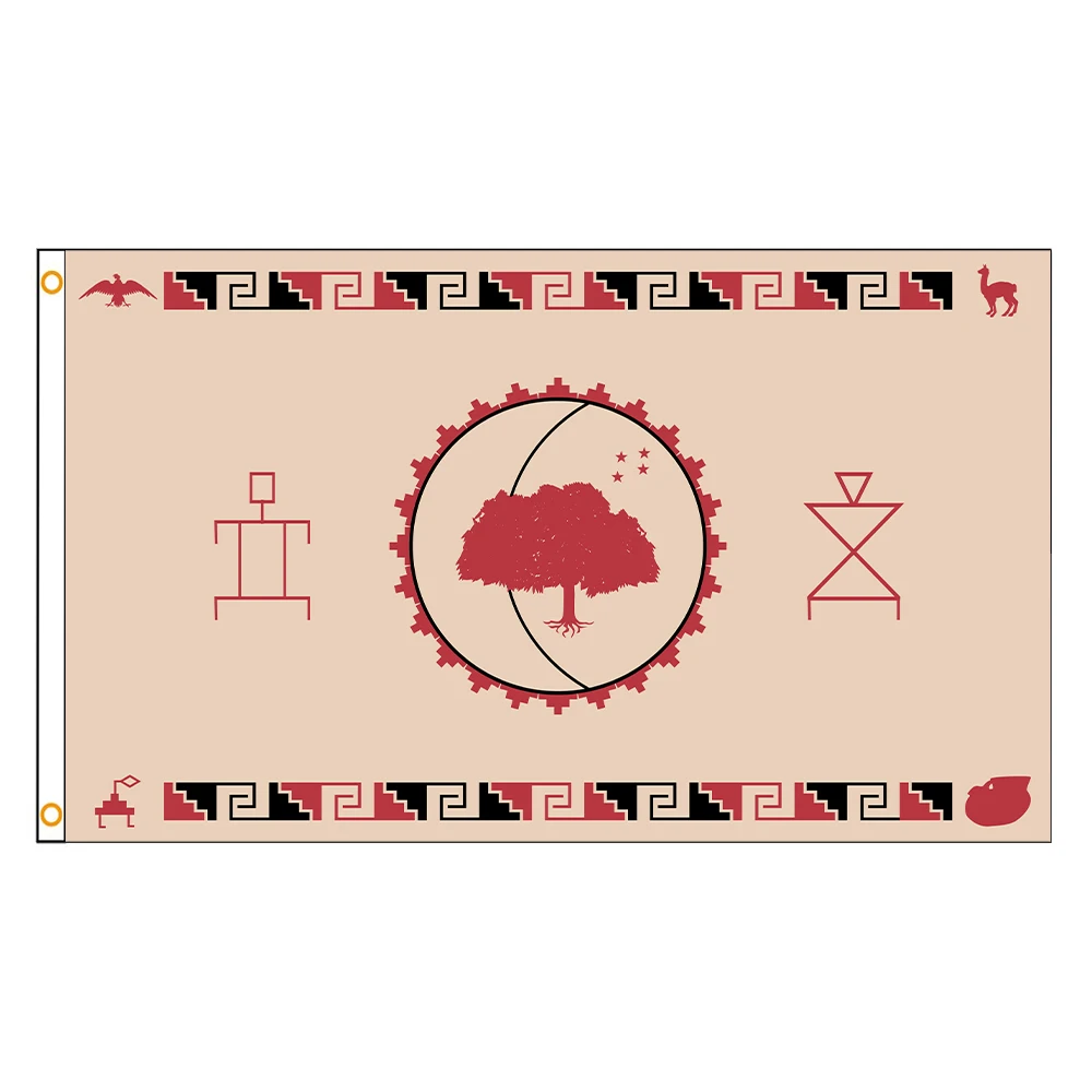 90X150CM 60X90CM Flag of Diaguita People in Chile for Rooms Banner Wall Decoration Funny Flags and Banners Room Decor