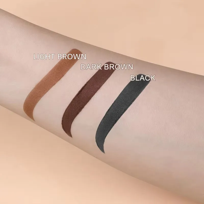 Eyebrow Stamp Kit With Eyebrow Stencils And Brow Brushes Long Lasting Light Brown Eyebrow Powder Easy Shape Natural Eyebrow Make