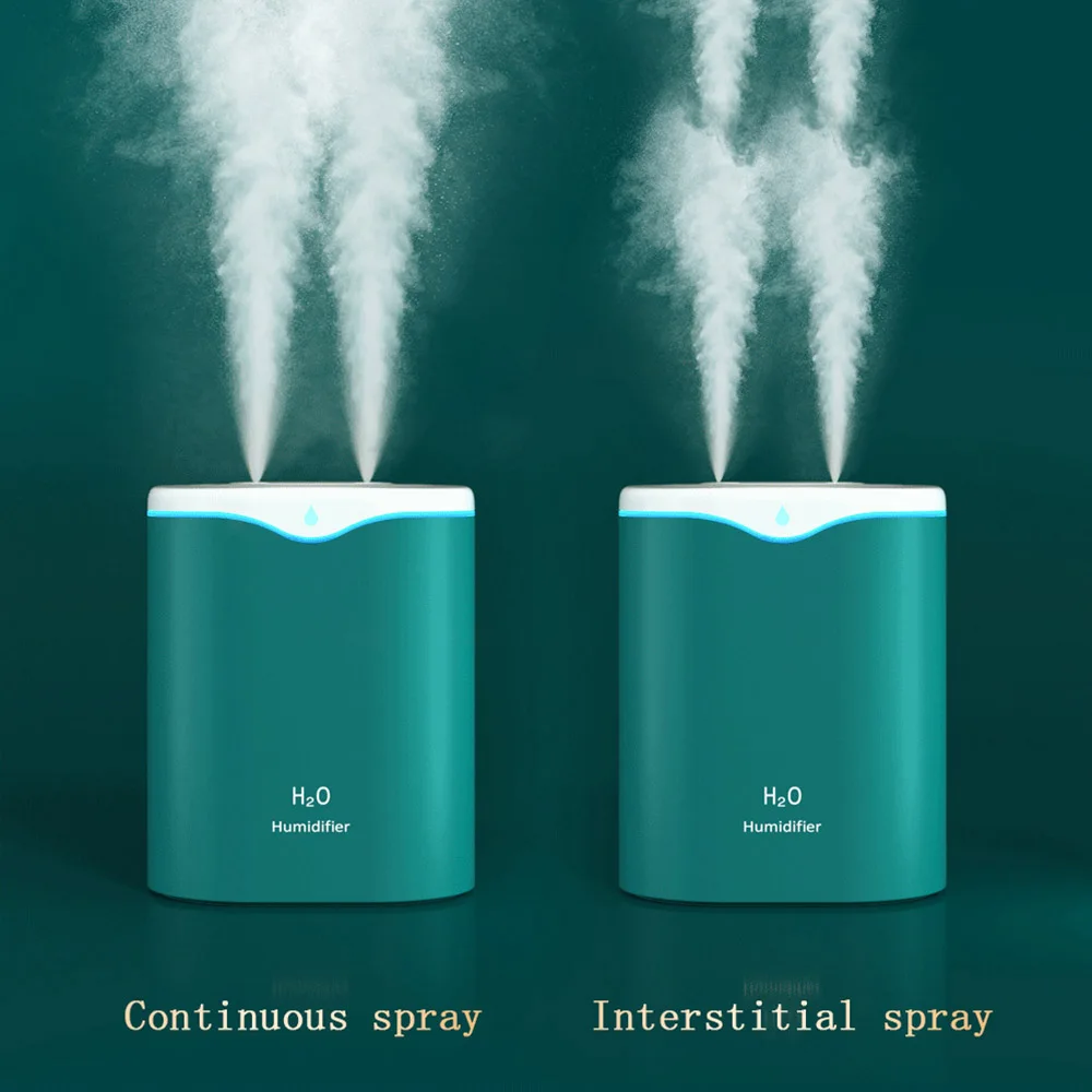 2L Large Capacity Dual Spray Humidifier USB Home Office Desktop Aroma Diffuser Mist Purifier Essential Oil Air humidificador image 5
