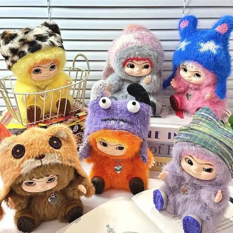 

Hot Wakuku Plush Doll Collectible Figure Blind Box Fun Party Series Gift For Girls Quality Toy Figure Handmade Stuffed Toy