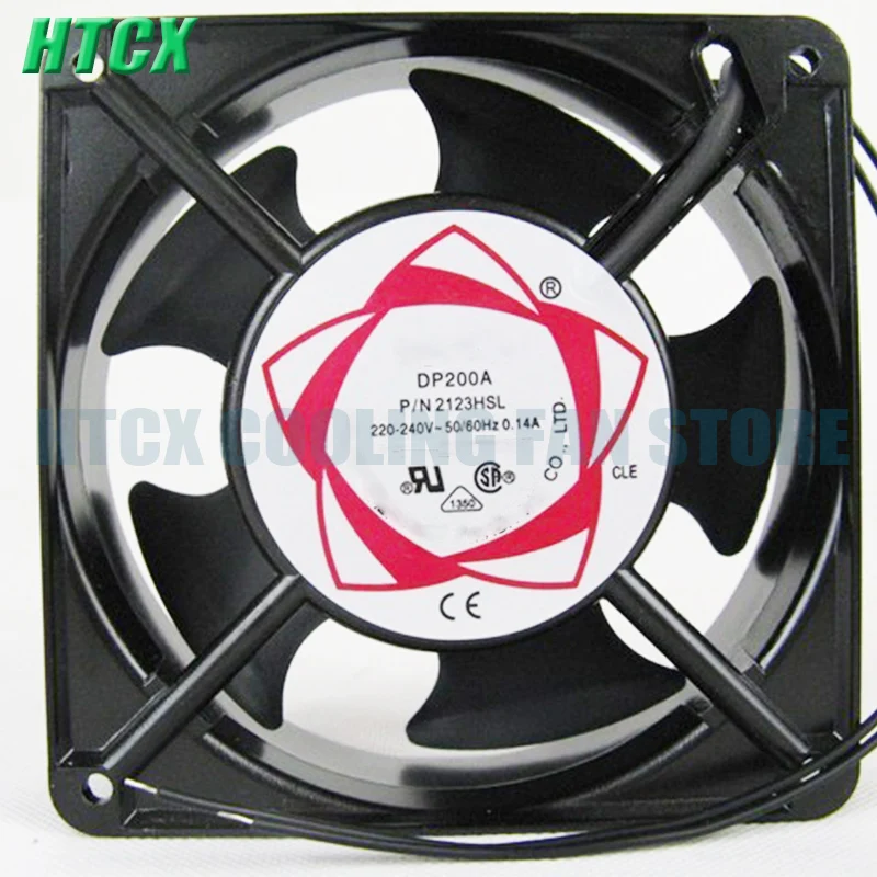 New DP200A 2123HSL 220V 12038 12CM AC Cabinet Fan