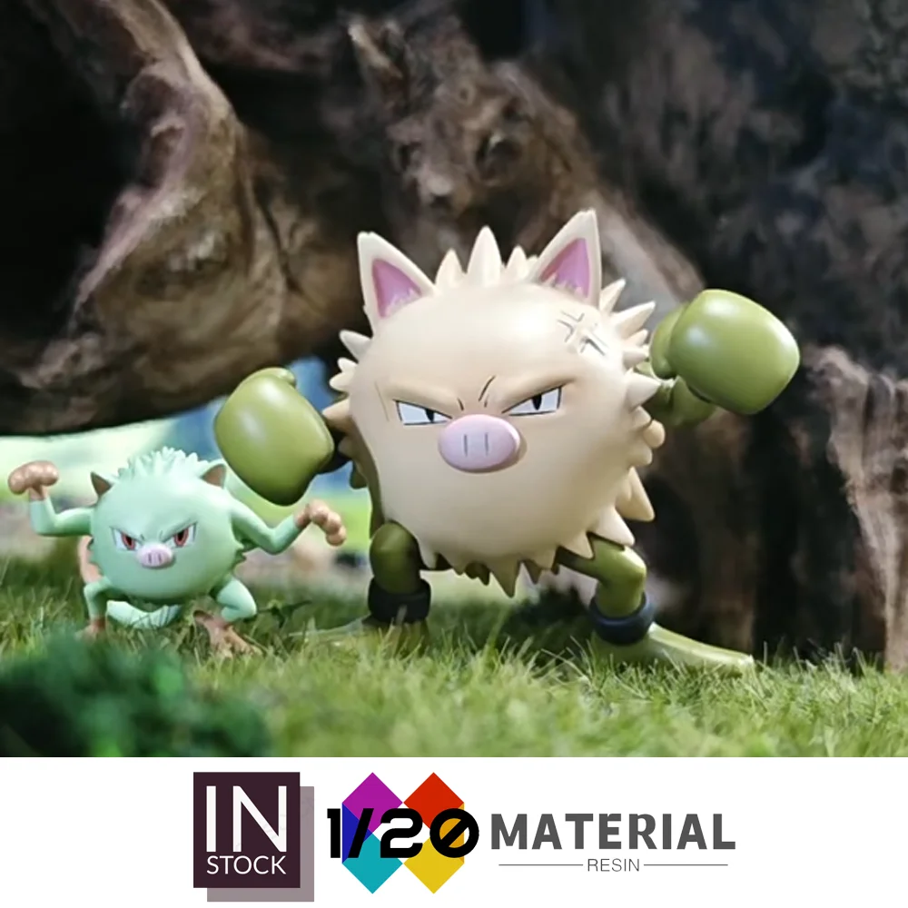 [In Stock]1/20 Resin Scale World [MOMENT] - Mankey & Primeape