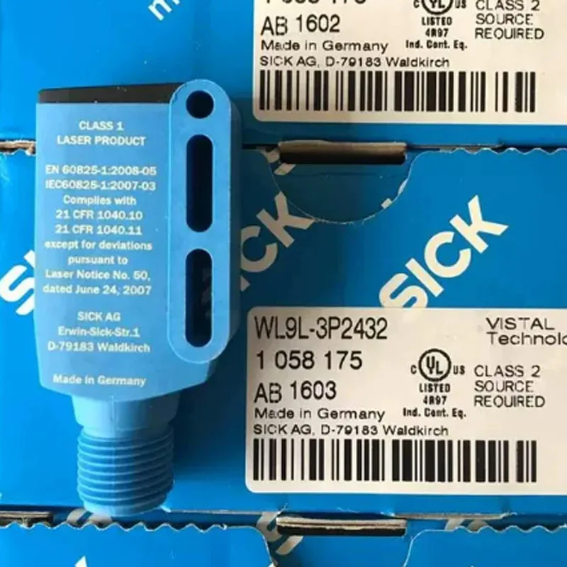 Photoelectric switch WL9L-3P2232（1058174） WL9L-3P2432 （1058175） Mirror reflection sensor Laser distance sensor