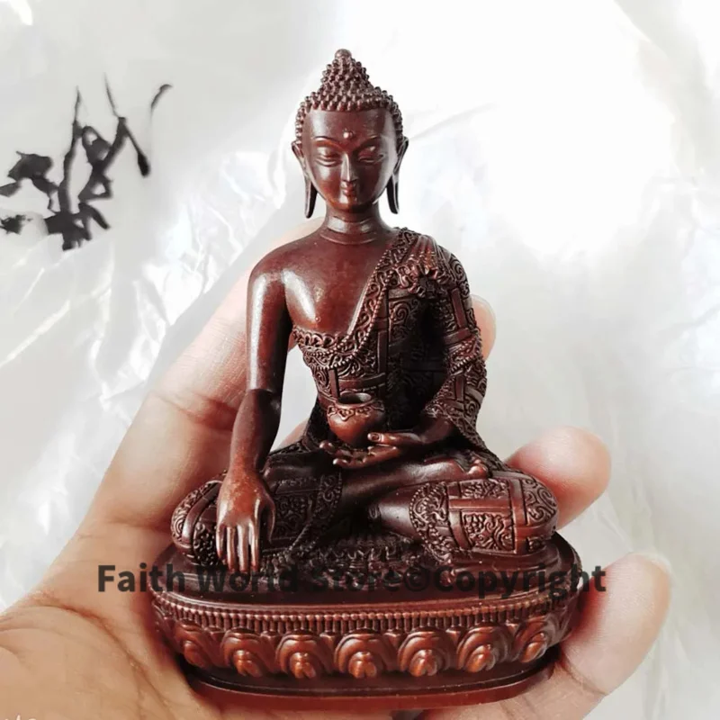 

Buddhism temple Amulet good quality Sakyamuni buddha HOME CAR Exorcise evil spirits bless safe good luck Pocket Buddha talisman