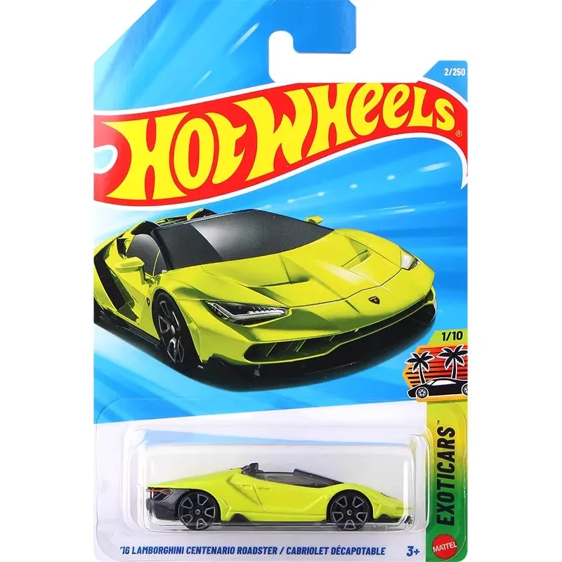 New 1:64 Hot Wheels Lamborghini Centenario 26F Alloy Model Car Exquisite Supercar Replica Adult Collection Gift For Boys