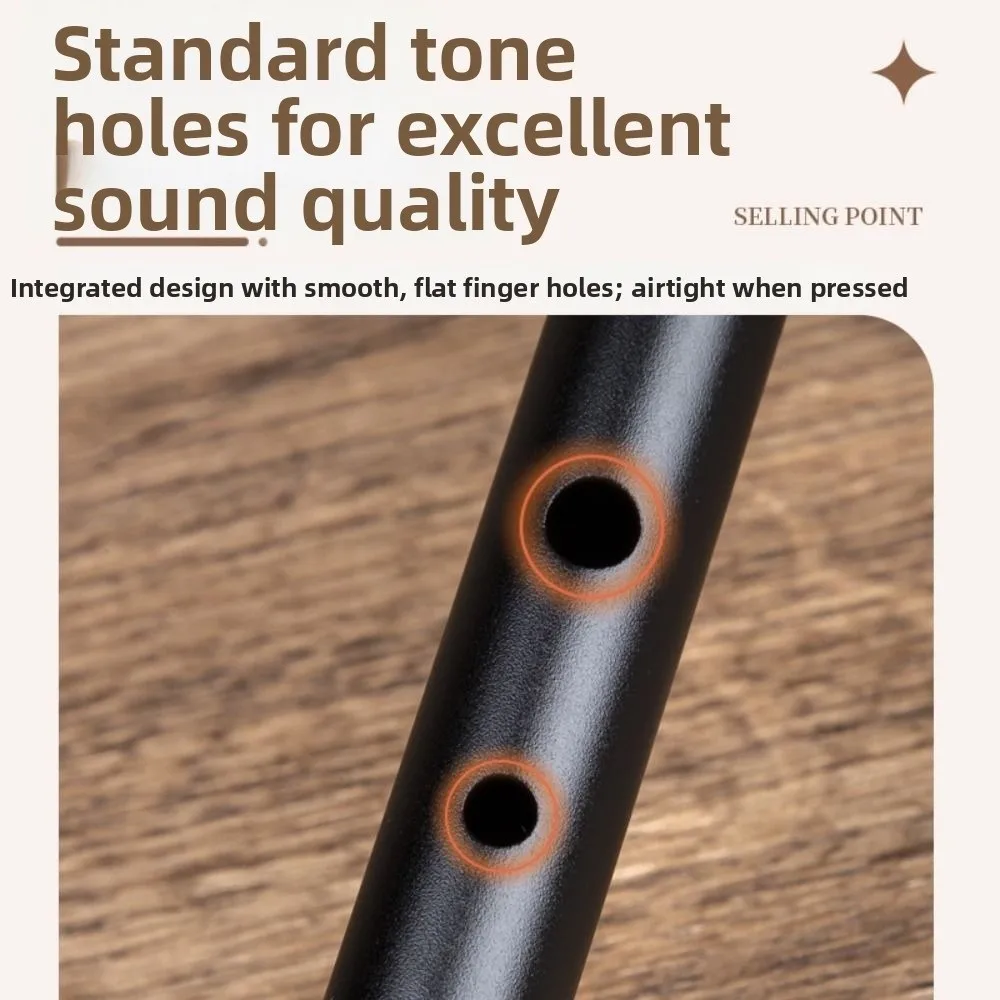 C/D Key Irish Whistle Flute 6 Holes Rich Tone Aluminum Tin Whistle Easy-to-learn Irish Tin Whistle Musical Instruments