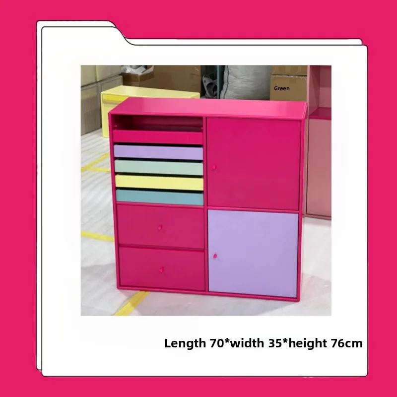Dopamine pulley filing cabinets, furniture removable side cabinets, jewelry storage lockers