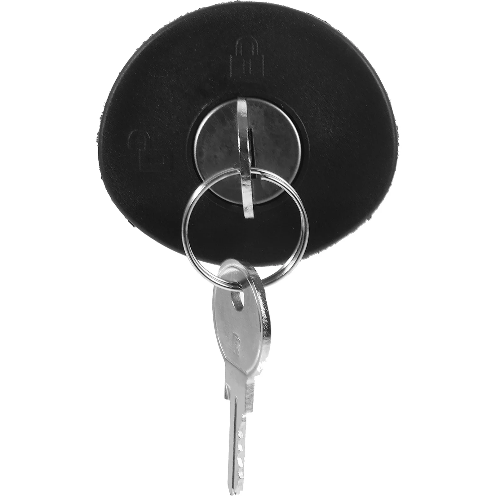 

Fuel With Key Car Oil Tank Lid Automotive Oil Tank Lid Locking Gas Cap For Car Durable Lightweight Replacement Part