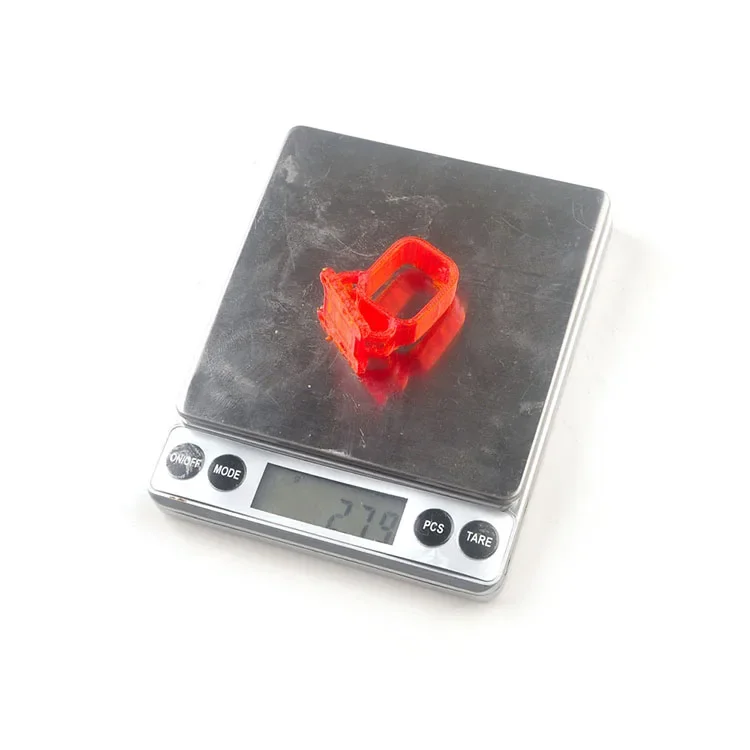 HappyModel Crux35 Crux35HD Micro Freestyle Drone reemplazo 3D impreso TPU soporte de montaje de cámara para Insta360 Go2 Caddx Peanut