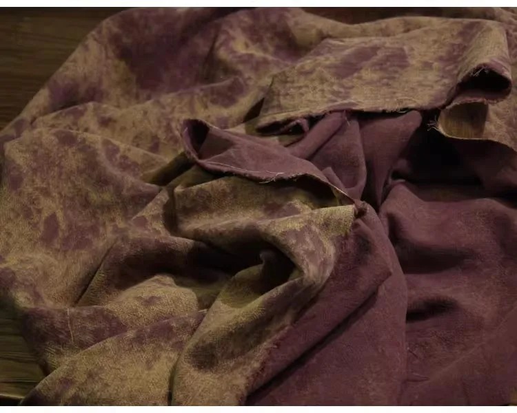 

1yard new style Ramie cotton fabric Halo printing tissu Skirt dress shirt bag cheongsam fabric for clothing