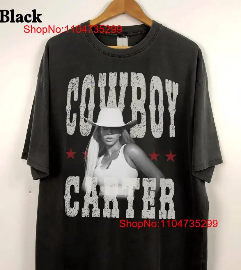 Футболка с ковбойским картером Beyhive Merch Fan Summer Vibe, винтажная стираная универсальная повседневная унисекс стильная удобная