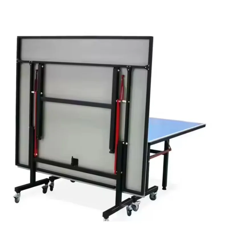 

Factory direct sales indoor folding entertainment sports 12mm table tennis table professional table tennis with wheels
