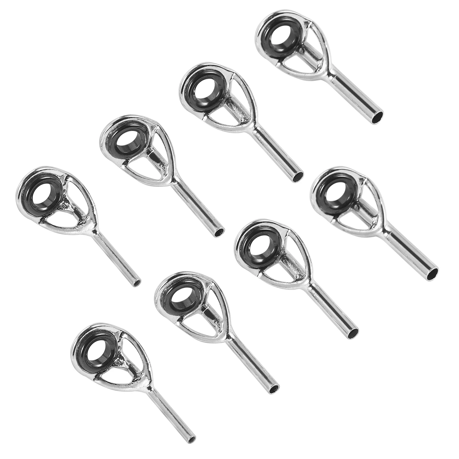 

20 Pcs Rocky Pole Guide Ring Fishing Gadget Accessories Rod Supply Stainless Steel