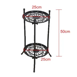 2 metall Blumentopf rack blume zeigen Rack Garten Garten hause