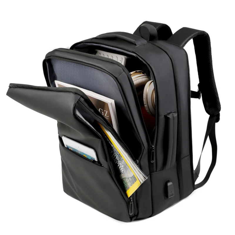 Simple Business Backpack New Oxford Cloth Large Capacity Lightweight Computer Bag Breathable Fashion Travel Bag Hot Selling