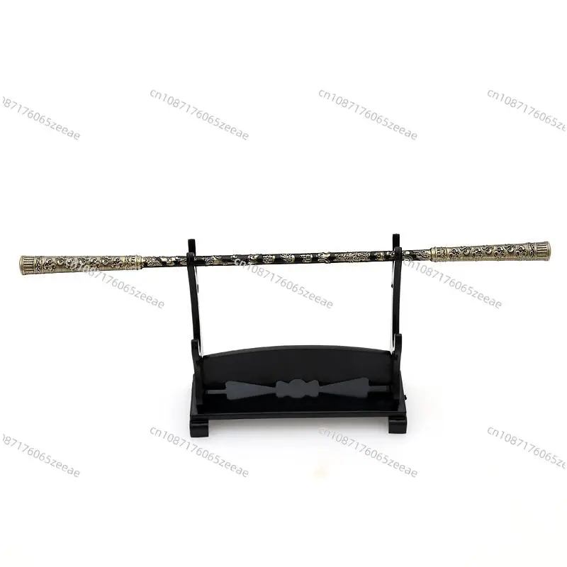 22CM Bull Demon King Staff Model Journey To West Collectible Ornament Kids Cosplay Decor Prop
