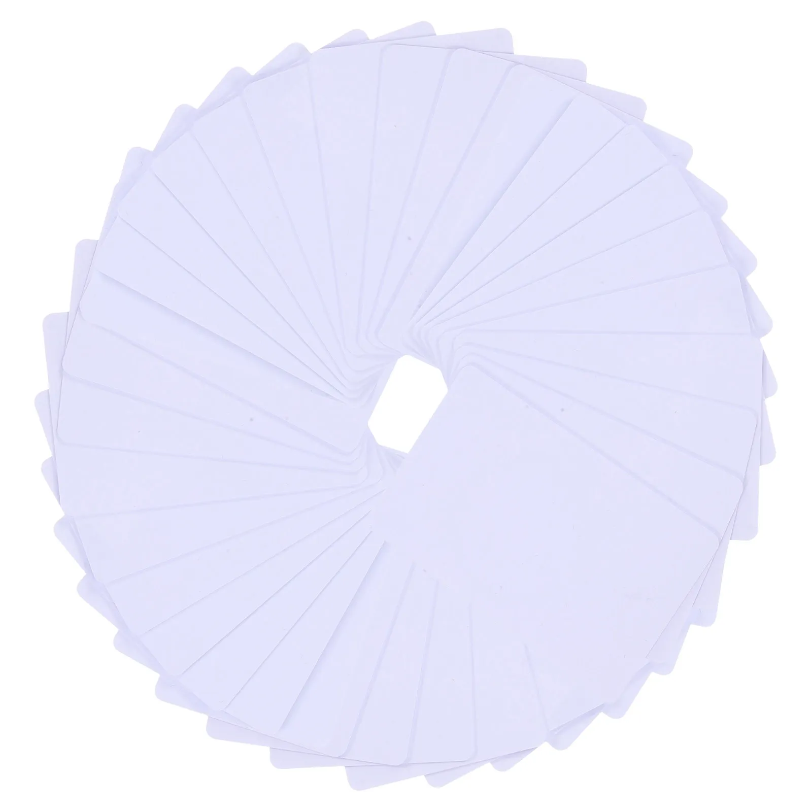 250Pcs Blank PVC Secure Embedded Chip for Id Badge Membership Student Id Control Printable