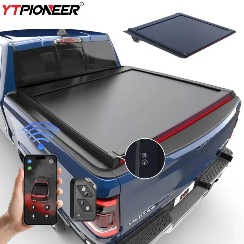 

8 Foot Long Box Tonneau Cover Electric Truck Bed Cover For 2004 2014 2017 Dodge Ram 1500 3500 8ft Extended Bed