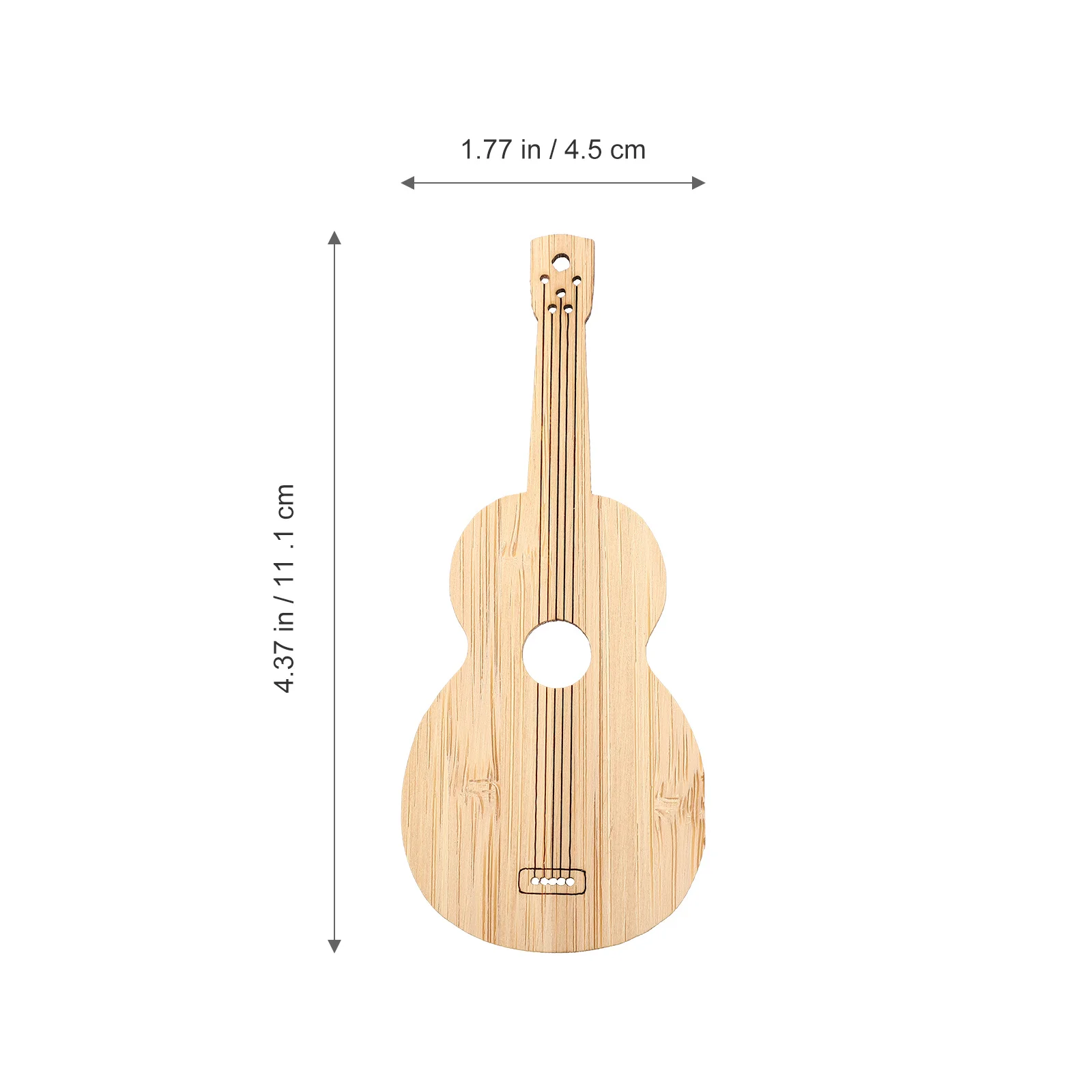 6 قطعة الإشارات المرجعية الخيزران DIY بها بنفسك جرافيتي فارغة لم تنته 02 سنتيمتر سميكة للتخصيص لأعياد الميلاد التخرج الخيزران الإشارات المرجعية