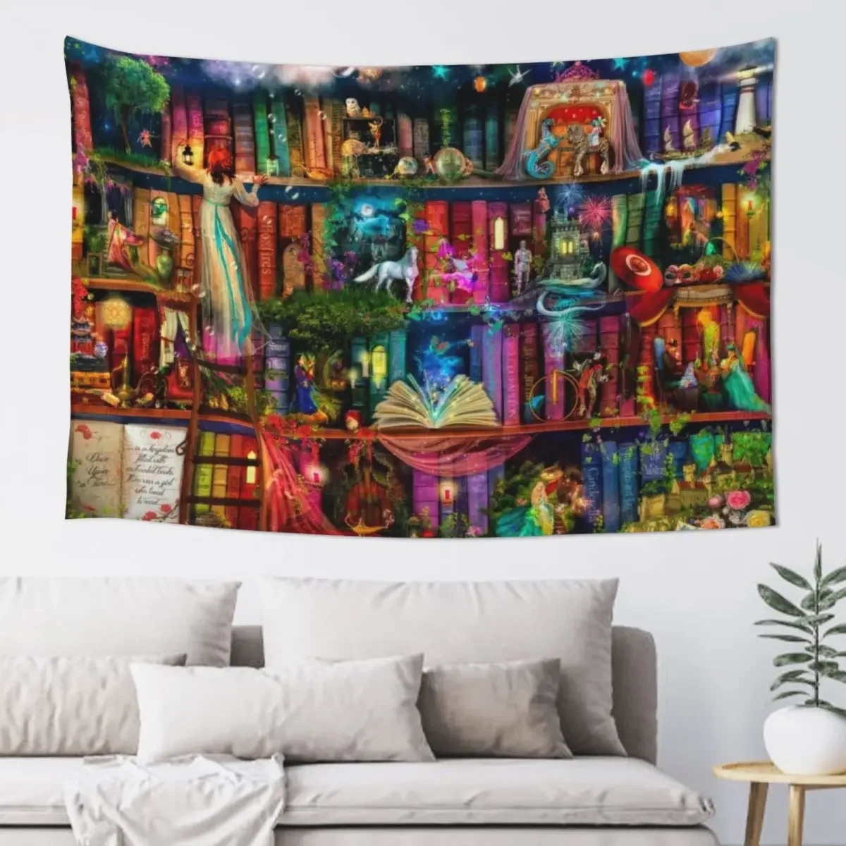 

Whimsy Trove - Treasure Hunt Tapestry Decoration Bedroom Carpet Wall Tapestry