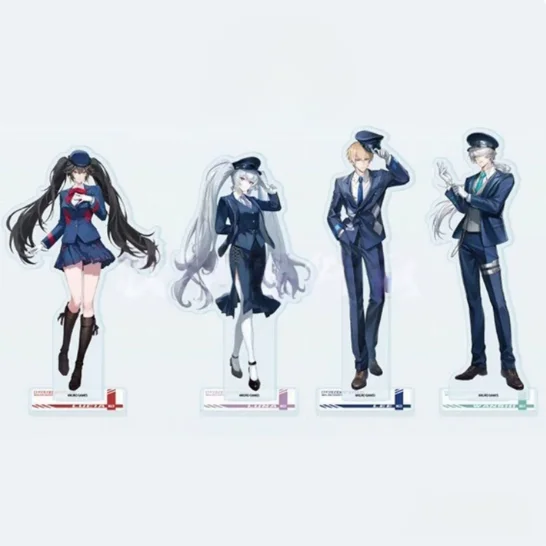 Anime 10cm Acrylic Stand Figure GRAY RAVEN：PUNISHING Lucia Luna Model Plate Cosplay Collection Desktop Decor Gifts XYZ