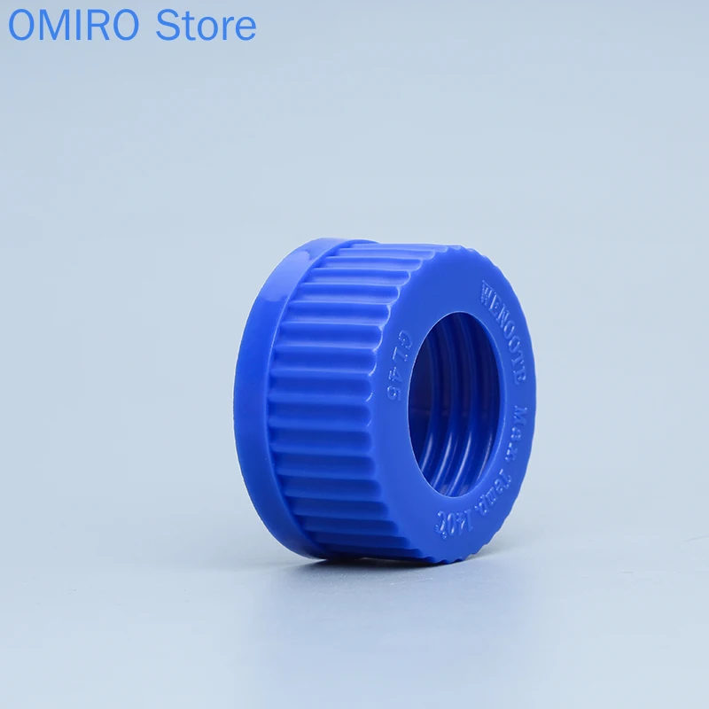 Imagem -05 - Tampão de Garrafa de Reagente Tampa de Abertura Azul 15 Mm30 Mm34 mm Tampão de Amostra de Garrafa Anaeróbico Tampão de Amostragem de Garrafa Gl45