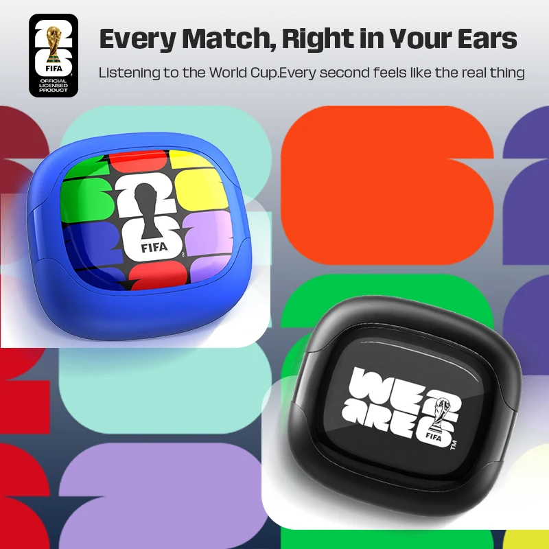 FIFA F26E09 Earhook Bluetooth Earphones World Cup Limited Edition AI Translation Wireless Earbuds Long Battery Touch Control