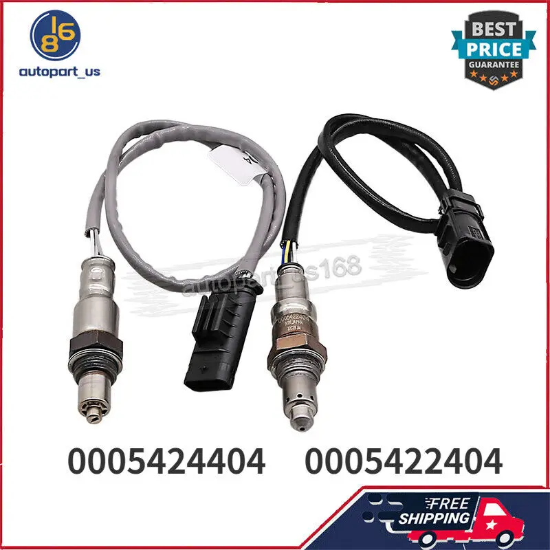 O2 SensorsFor Mercedes-Benz A35 A220 GLA GLB 2.0L (2X) Front&Rear Oxygen Sensors