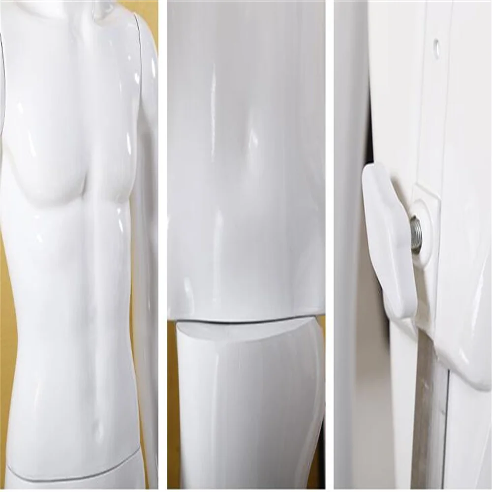 Plastic Full ABS Male Art Cloth Mannequin for Body Model, Display Stand, Wedding Dress Store, Iron Base, Dummy Platform, D144